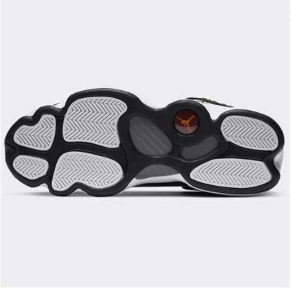 Jordan 6 Rings Smoke Grey Black Red Gold Size:  US Men's 11 / Fits Women's 12.5 - Picture 4 of 4